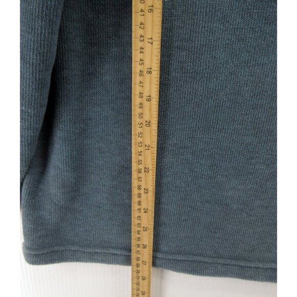 VINTAGE Travel Smith Sweater Medium Pullover Thermal Waffle Crew USA - Picture 4 of 10